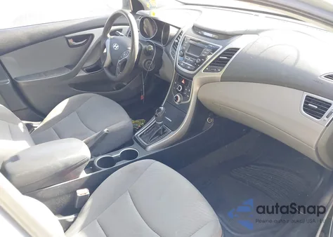 2016 Hyundai Elantra Se from USA, damaged, VIN 5NPDH4AE5GH726283